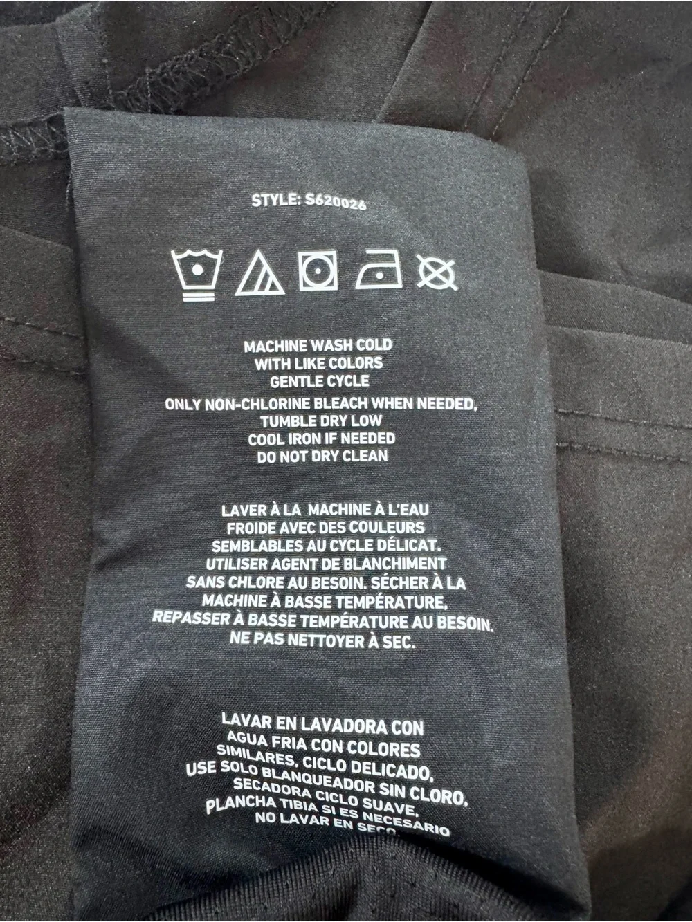 NWOT Spyder Black Swim Shorts with Zip Pocket XXL